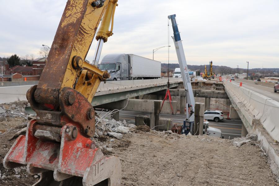 The Ohio Department of Transportation (ODOT) is overseeing the $88 million effort, which includes major bridge work and the resurfacing of I-70 between U.S. 40 and State Route 93 in Muskingum County.
(Morgan Overbey photo)