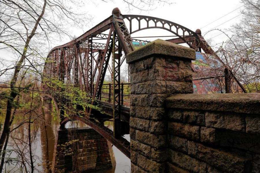 Built to carry a rail line across the Connecticut River in 1903, the Schell Bridge has been closed due to degradation in its steel truss members for the last 37 years.