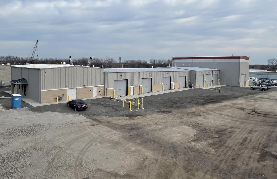 The new, expanded Central Contractors Service headquarters includes a centralized logistics hub and operations department; a 6-acre storage yard; and modern offices and maintenance facilities.