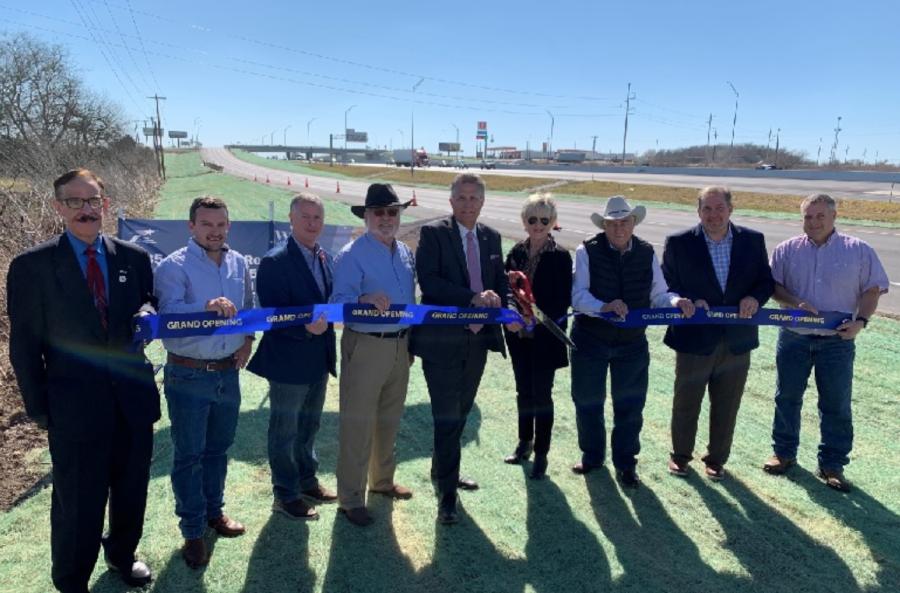 Officials with the Texas Department of Transportation joined by U.S. Representative John Carter, Williamson County Judge Bill Gravell and Commissioner Valerie Covey for a joint ribbon-cutting ceremony recently for the I-35 at Ronald Reagan Boulevard and I-35 from Corn Hill to FM 972 projects.