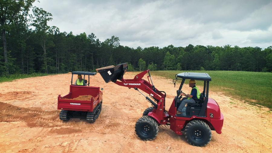 Yanmar Compact Equipment’s V4-7, V8, V10 and V12 wheel loaders are built for maximum efficiency and ease of operation.