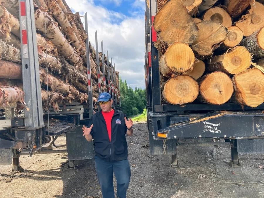 Maine Senate President Troy Jackson, D-Allagash, filed a complaint with the U.S. Department of Labor in 2020 alleging the agency has failed to enforce immigration law and protect truckers in the U.S. logging industry from illegal Canadian competition along the northern border. (Josh Keefe / BDN photo)