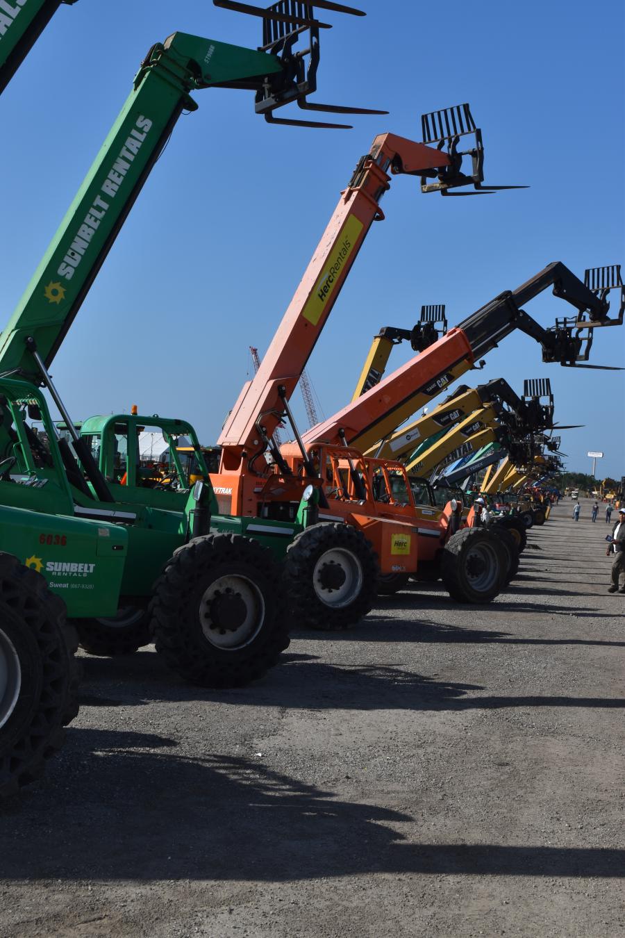 A huge selection of lifts out of rental fleets from across the United States.