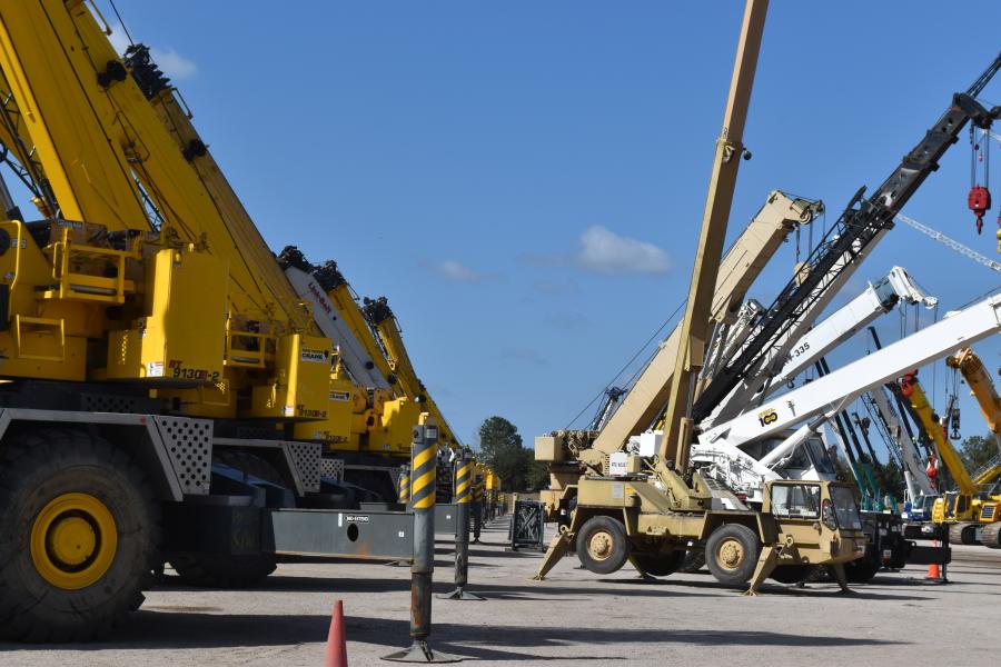 Need a rough-terrain crane? Ritchie Bros. has several to meet any size requirements.