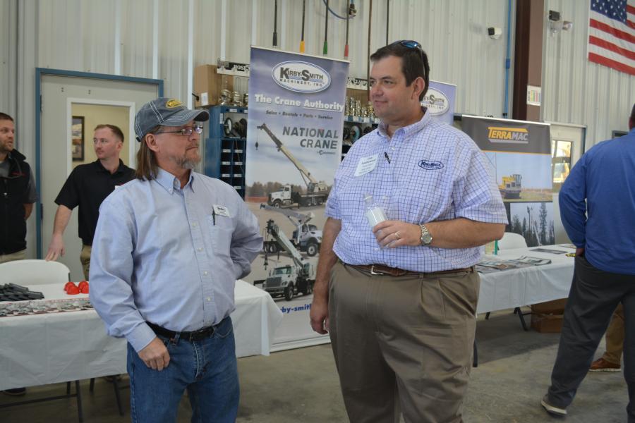 Kirby-Smith Product Support Sales Representatives Joe Phillips (L) and Chip Leatherwood.
