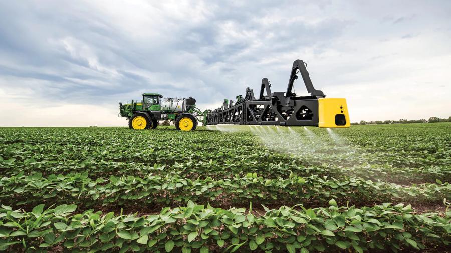 See & Spray Ultimate enables targeted spraying of non-residual herbicide on weeds among corn, soybean and cotton plants.