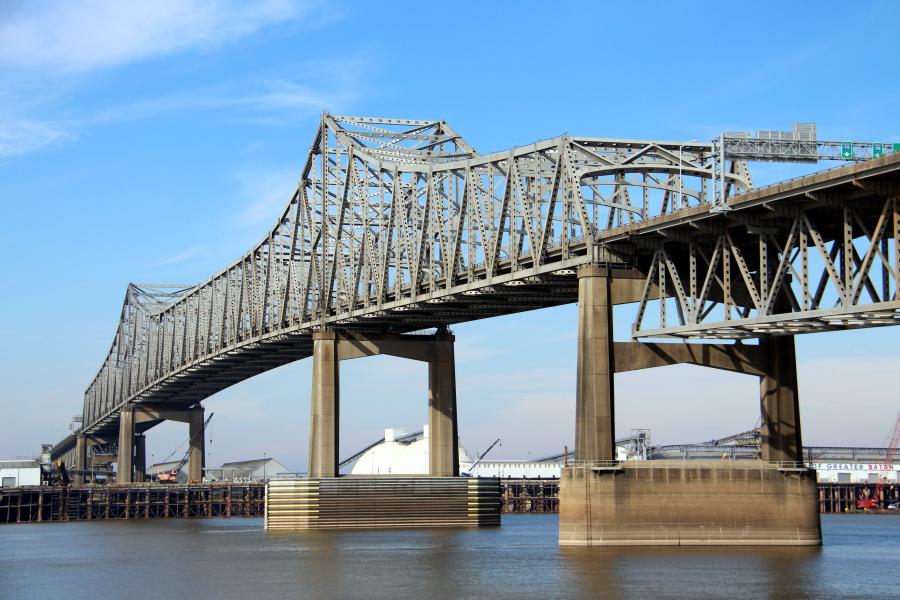 The current Horace Strickland/I-10 bridge