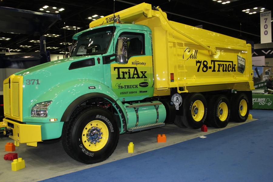 The Tri-Ax Tonka Truck was a big draw. Laura Kopetsky Tri-Ax has built a reputation for reliability and professional service over the last four decades. Kopetsky started the company in 1980 with one truck and built a fleet of more than 40 trucks.