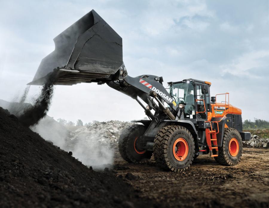 Operators of Canby Landscape Supply were satisfied with the company’s first Doosan wheel loader — the DL300-5 — and they still are. But having spent time in the machine’s successor, the DL320-7, they appreciate the many new wheel loader enhancements.