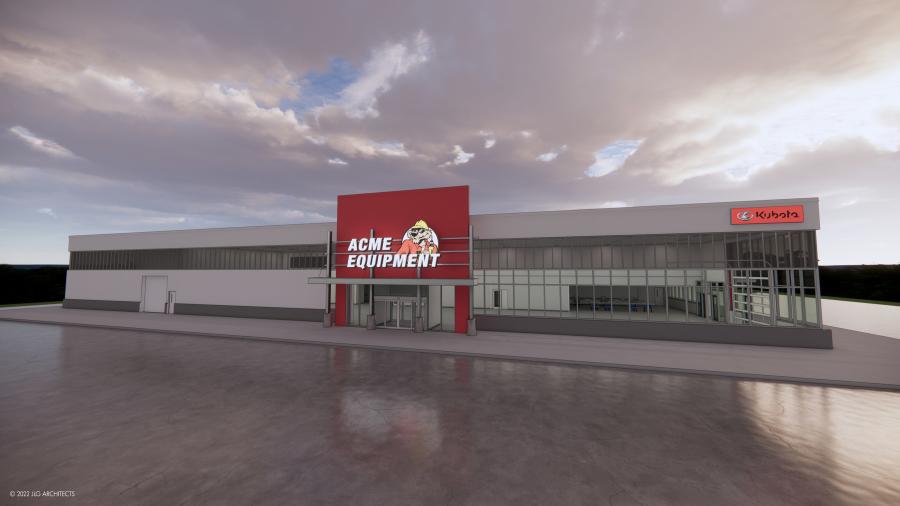 The new Acme Equipment store in Fargo.
