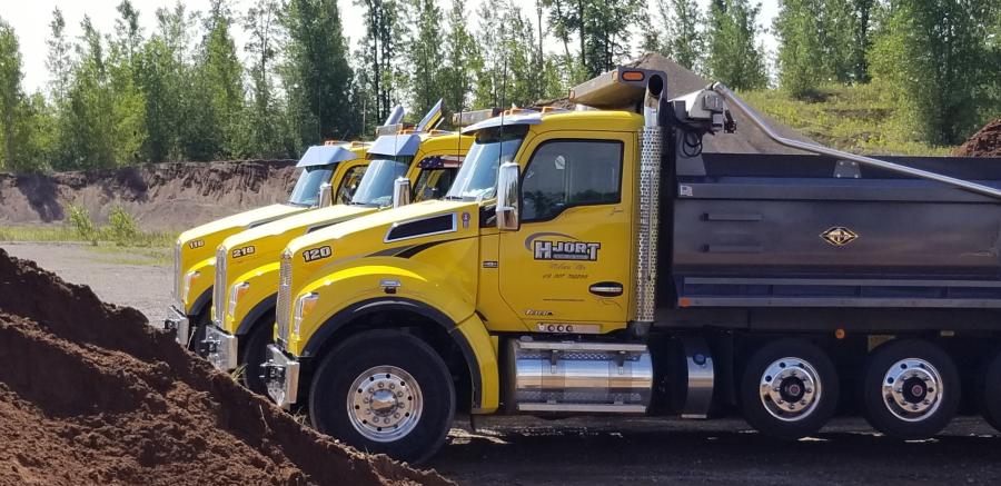 The company’s first Kenworth order was for four T880 dump trucks equipped with 455-hp MX-13 engines, purchased through Rihm Kenworth — Coon Rapids.