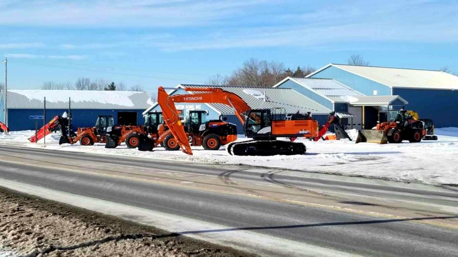 Frank Martin Sons Inc. has been named the Hitachi excavator dealer of the state of Maine.