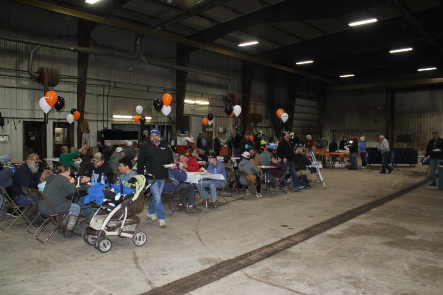 The Dassel open house featured great weather, full tables and great food. 
(CEG photo)
