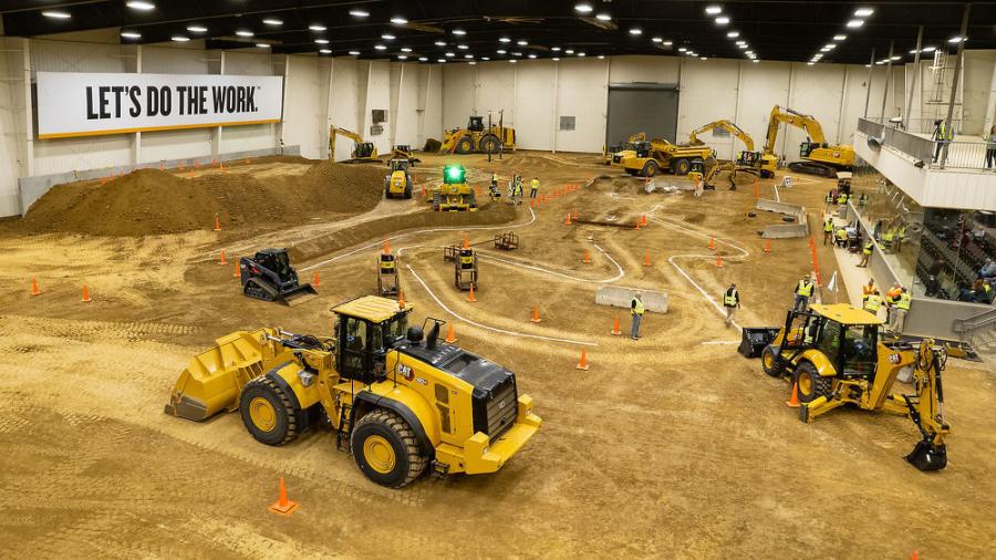 The Altorfer Cat challenge was held inside Caterpillar’s Edwards Demonstration and Learning Center.
(Photo courtesy of Altorfer Cat)