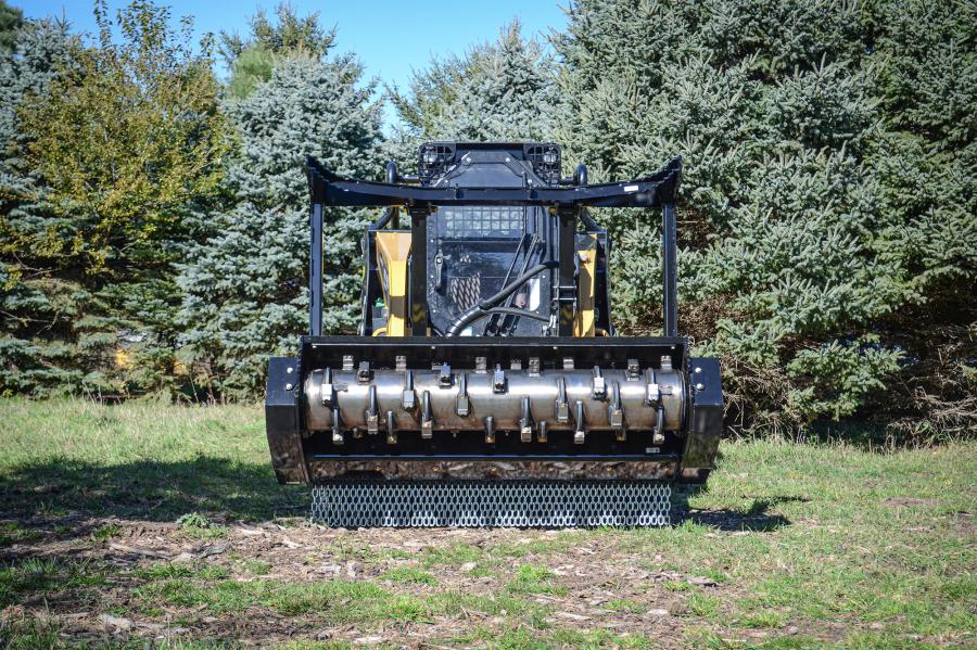 The SK Drum Mulcher OD Pro X is made for a wide range of heavy-duty applications, from land clearing and vegetation management to utility and roadside maintenance, according to the manufacturer.