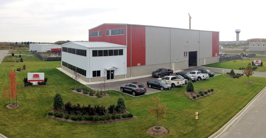 ECA Canada currently supports eastern Canada from its Ontario branch (pictured), but a new facility will be established in the Vancouver area with sales, parts and service for all product lines to service its new western Canada territory.
