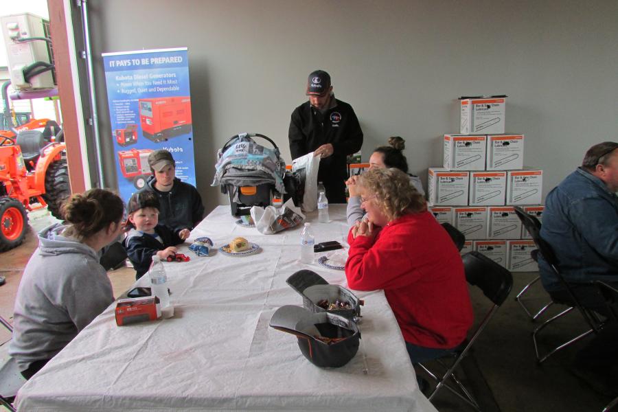 The Eagle Power Turf & Tractor customer appreciation day was a great event for families to enjoy a complimentary lunch.
(CEG photo)