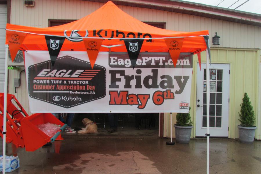 Eagle Power Turf & Tractor held a customer appreciation day May 6 at its store in Doylestown, Pa.
(CEG photo)