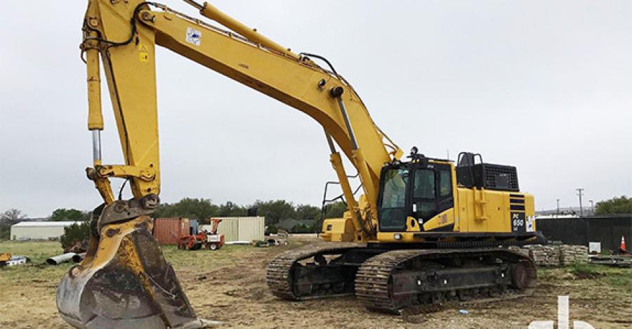 2019 Komatsu PC650LC-11 hydraulic excavator — $570,000