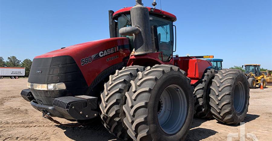 2017 Case Steiger 580 4WD tractor — $212,500