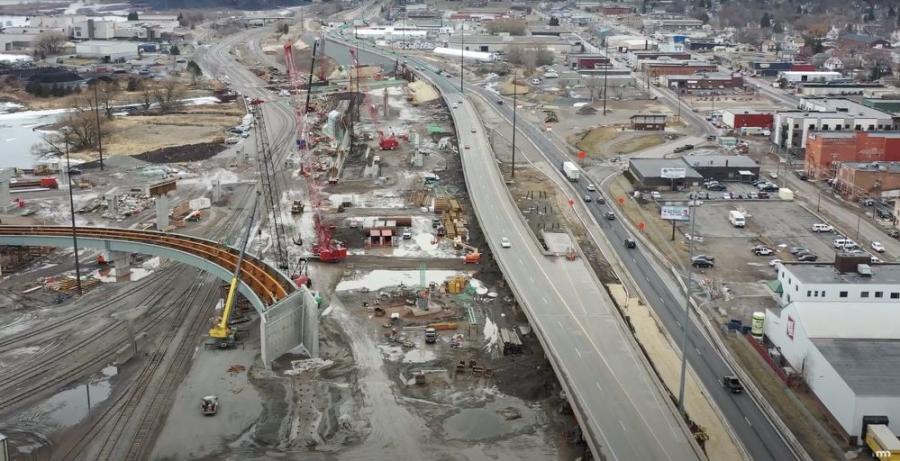 Located just west of downtown Duluth, demolition and construction is now under way to unravel the outdated and hazardous road movements.
(Minnesota Department of Transportation image)