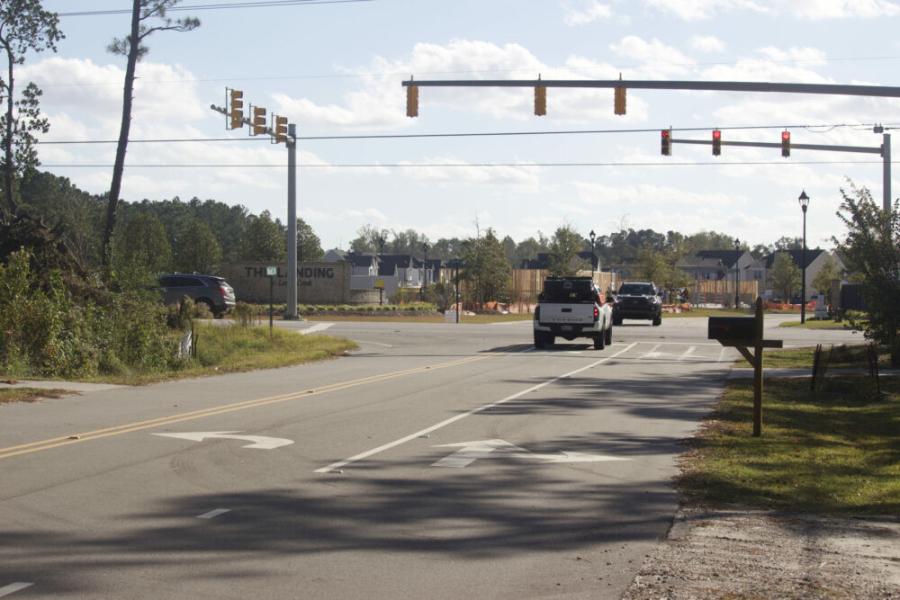 Gordon Road, a highly trafficked east-west thoroughfare, could be widened in a few years through NCDOT’s 2024-2033 STIP. (Port City Daily/file photo)