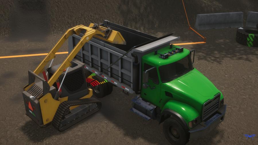 The simulated machine behavior helps operators gain a better feel for the impact of gear shifting and throttle use; improving lifting capacity and cycle times, ultimately reducing production costs.
