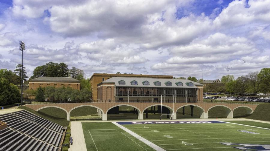 The new complex is part of a comprehensive plan for expanded student recreation, health and wellness. (Rendering courtesy of Samford University)