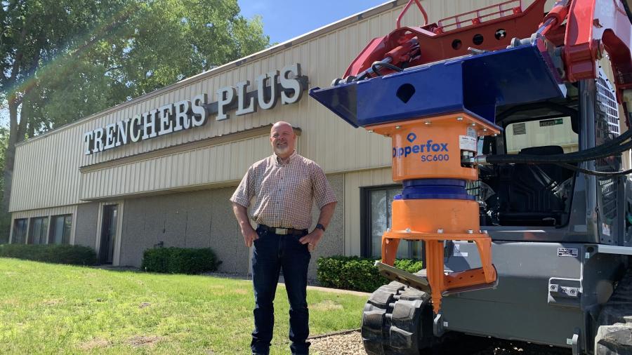 “We are very excited to welcome Dipperfox to our lineup,” said John Rabideaux, general manager of Trenchers Plus.
(Photo courtesy of Trenchers Plus)