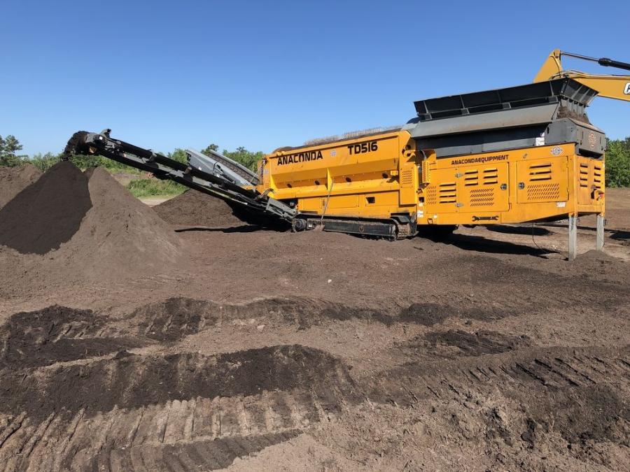 Acquiring the Anaconda trommel screen from Sound Heavy Machinery also was made easier for Riley Alber due to his working relationship with Mark Wyatt in the dealership’s equipment sales and rental department.
(CEG photo)