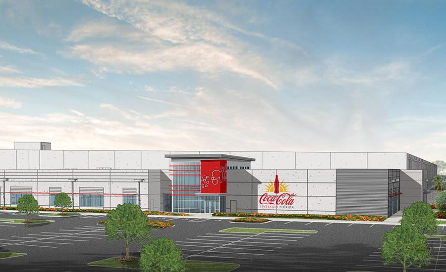 Coca-Cola Beverages Florida's new $250M Tampa sales and distribution center will occupy 800,000 sq.-ft. (Business Wire photo)