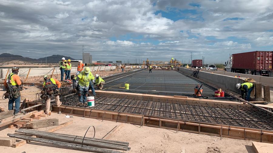 The approved bidget includes $1 billion for highway construction, including widening Interstate 10 north of Casa Grande and $544 million for border security, roughly half of it for a wall. (ADOT photo)