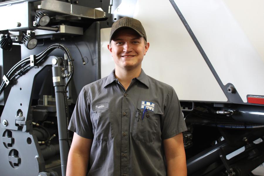 Trentin Ludewig is a second-year Intern from DCTC and has a passion for heavy equipment.  