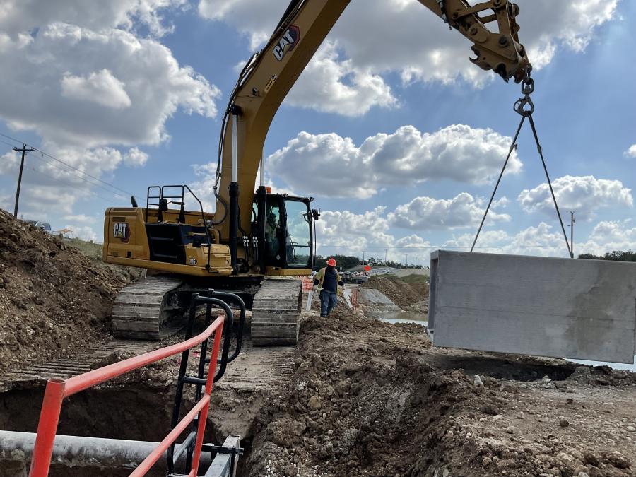 Lane Construction Company is extending the 183A Toll Road 6.6-mi. northward from Hero Way in Leander, Texas, to north of SH 29 in Liberty Hill, Texas, as part of the Central Texas Regional Mobility Authority’s 183A Phase III Project.
(Photo courtesy of Texas Central Mobility Authority)