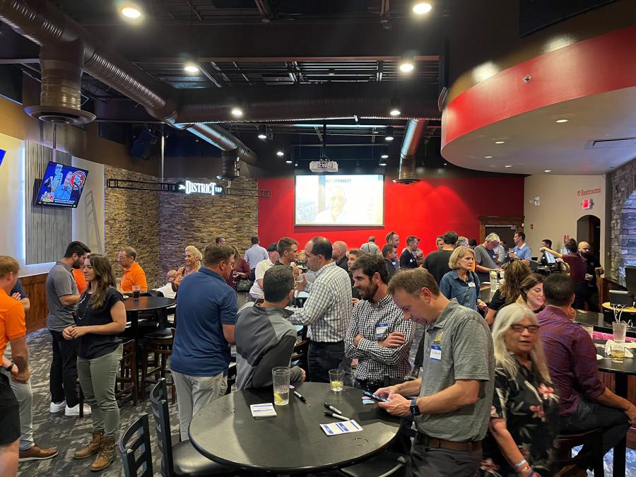Visitors from the Builders Association of Greater Indianapolis (BAGI), customers and colleagues of Brandeis Equipment, and a host of construction tech companies were on hand to celebrate the launch of the QuickStart program.