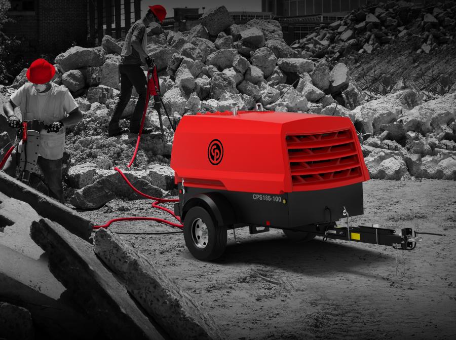 Powered with a liquid-cooled, three-cylinder Kohler diesel engine, the CPS 185-100 is built to power two 90 lb. breakers, or other additional tools, and ranges up to 125 psi.