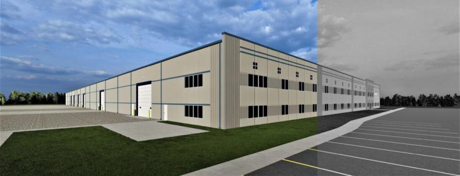 The new addition will add 48,765 sq. ft. to TimberPro’s existing facility. (Photo courtesy of Forest Machine Magazine)