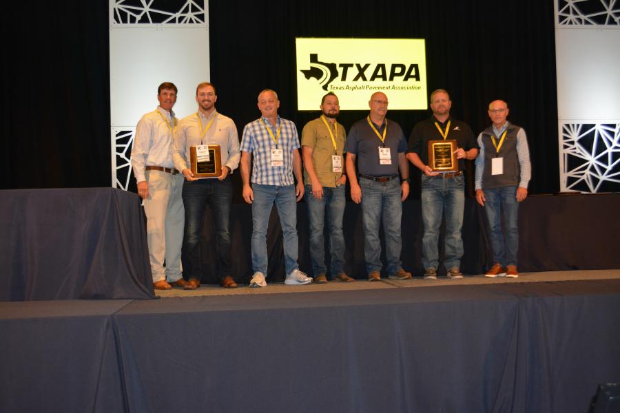 Jagoe-Public Company of Denton won in the Specialty Mix Overlay Small category for paving work on U.S. 287 in Montague County. (CEG photo)
