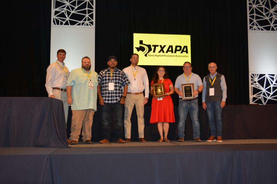 Its work on SH 45 in Travis County won Lone Star Paving the award for Specialty Mix Overlay — Large. (CEG photo)