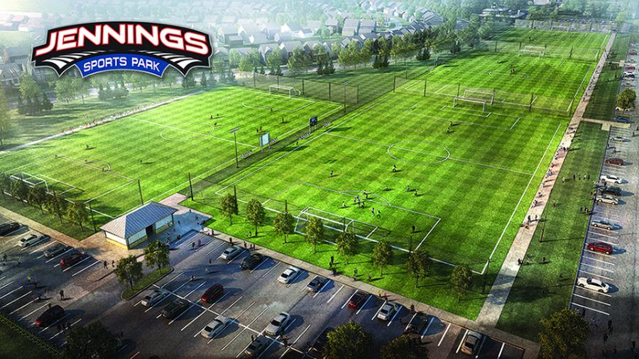 Jennings Sports Park has announced that it will begin construction of a new 56-acre sports complex at a groundbreaking ceremony on Sept. 30, 2022, in Delaware, Ohio. (Cleveland Clinic photo)
