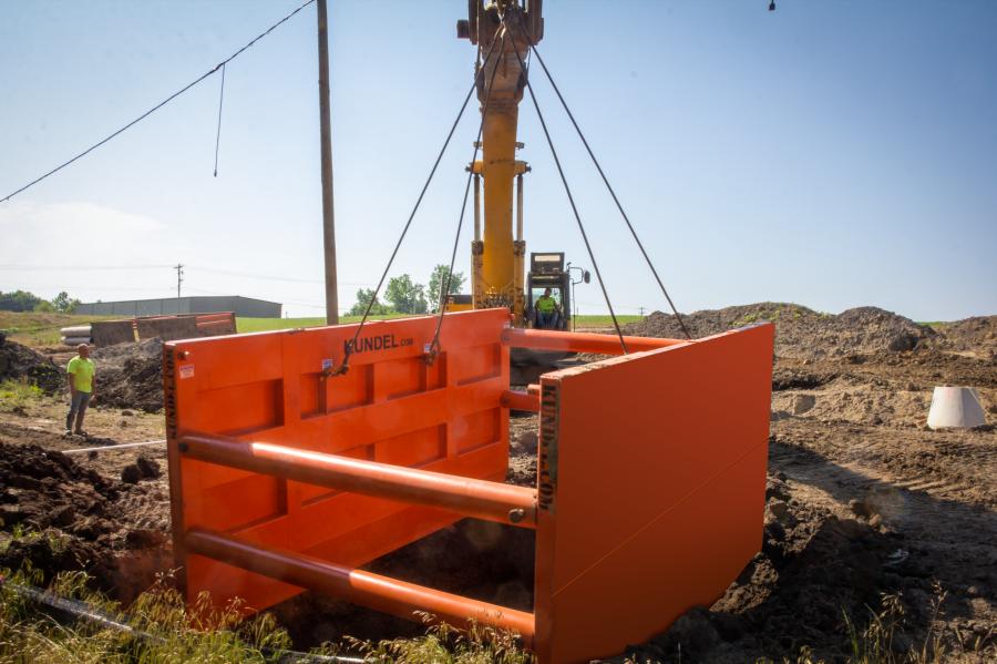 Kundel manufactures a full line of trench safety equipment, including trench boxes, stone boxes, manhole boxes and hydraulic trench shoring equipment.
