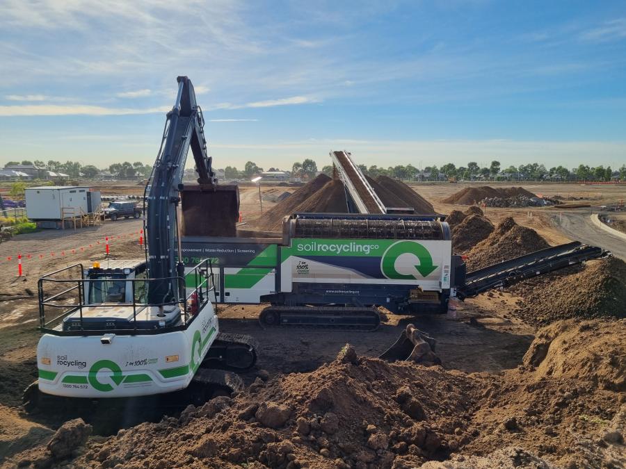 To enable Soil Recycling Co. to bring the soil amendment directly to the customer site they required a mobile trommel screen with the key requirements being ease of operation, production throughput and reliability.