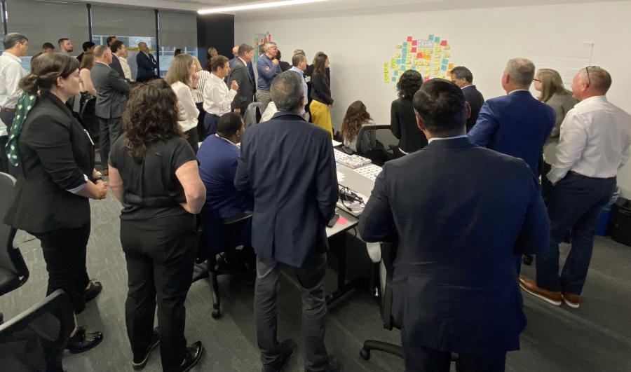 Forty-five industry leaders representing 18 companies came together to drive positive change in the construction industry supply chain and share sustainability visions and journeys of their organizations.