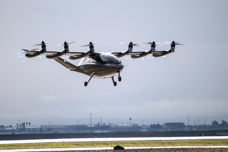 Archer is developing a all-electric vertical takeoff and landing (eVTOL) aircraft focused on improving mobility in cities. (eVTOL photo)