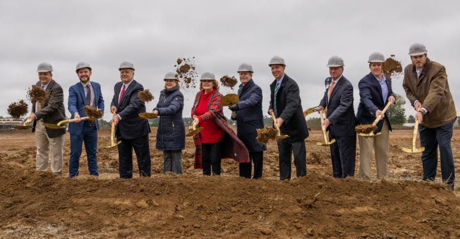 A groundbreaking was held Nov. 15 for Mississippi Baptist Medical Center in Madison.  This facility will be home to Jackson Eye Associates and Mississippi Retina Associates. The completion date is set for December 2023. (Photo courtesy of Mississippi Baptist Medical Center Facebook page)