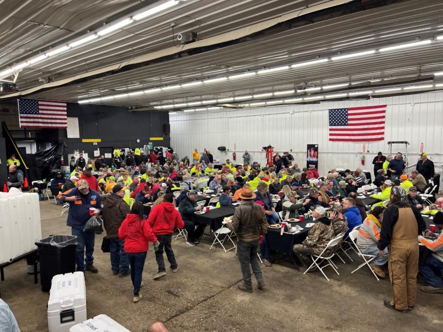 After a two-year hiatus due to COVID-19, contractors, municipal maintenance employees, farmers and landscape contractors were welcomed back to Diamond Equipment’s Thanksgiving Open House.
(Diamond Equipment Company photo) 