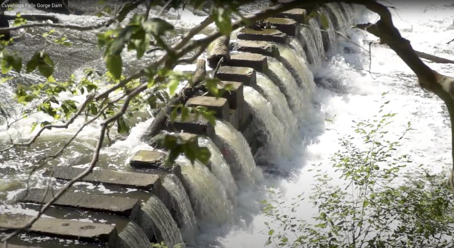 The state of Ohio will contribute $25 million to support the highly anticipated Cuyahoga River Gorge Dam Removal Project. 
(Ohio EPA screen shot)