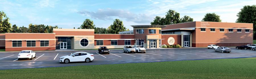 David Ferguson, with ZMM Architects & Engineering in Charleston, reported that Stratton should finish work the week of June 12 and be ready in time for the start of the 2023-24 school year.(Rendering courtesy of ZMM Architects & Engineering)