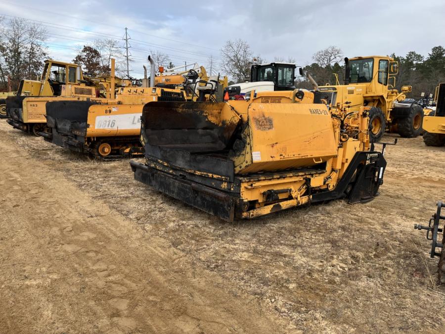 The auction included several LeeBoy paving machines.
(CEG photo)