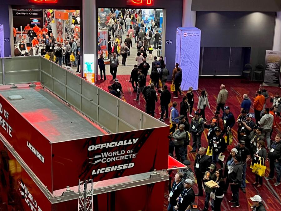 Pre-pandemic attendance levels marked the World of Concrete’s return to Las Vegas in January for the concrete construction industry’s annual trade show.
(CEG photo)